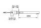 Смеситель для раковины Kohlman Excelent, скрытая, на 3 отверстия, излив 20cm, хром