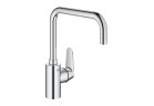 Смеситель для мойки Grohe Eurodisc Cosmopolitan, напольный, высота 306mm, obrotowa излив, хром