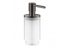Дозатор Grohe Selection, 130ml, стеклянный, hard graphite