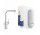 Набор startowy Grohe Blue Home, jednostka chłodząca со смесителем в форме L, do wody gazowanej, wyciągana i obracana излив, хром 