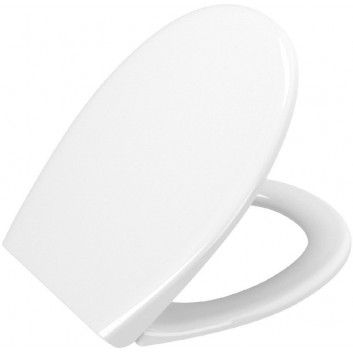 Сидение WC Vitra Metropole Slim, с микролифтом, 44x36cm, белая