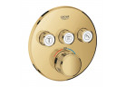 Смеситель скрытый Grohe Grohtherm SmartControl, термостатическая, 3-приёмники wody, cool sunrise