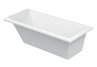 Ванна прямоугольная Duravit Starck, 160x70cm, акриловая, 1 ukośne наклон, белая