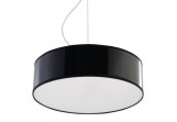 Lampa подвесной Sollux Ligthing Arena 35, круглая, 35cm, E27 2x60W, чёрная