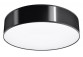 Plafon Sollux Ligthing Arena 45, круглый, 45cm, E27 3x60W, чёрный