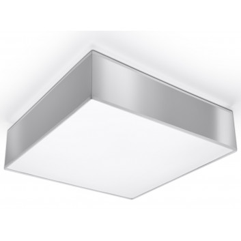 Plafon Sollux Ligthing Horus 35, квадратный, 35cm, E27 2x60W, чёрный