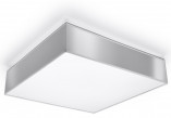 Plafon Sollux Ligthing Horus 45, квадратный, 45cm, E27 3x60W, чёрный