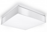 Plafon Sollux Ligthing Horus 45, квадратный, 45cm, E27 3x60W, серый