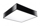 Plafon Sollux Ligthing Horus 25, квадратный, 25cm, E27 1x60W, чёрный