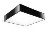 Plafon Sollux Ligthing Horus 45, квадратный, 45cm, E27 3x60W, чёрный