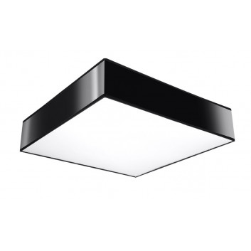 Plafon Sollux Ligthing Horus 45, квадратный, 45cm, E27 3x60W, чёрный