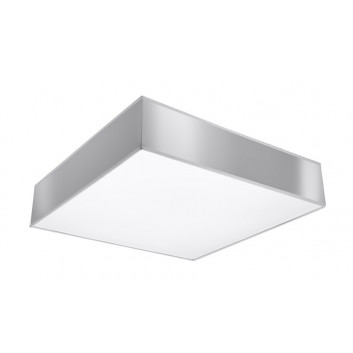 Plafon Sollux Ligthing Horus 25, квадратный, 25cm, E27 1x60W, чёрный