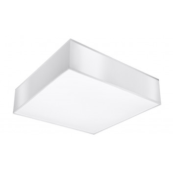 Plafon Sollux Ligthing Horus 25, квадратный, 25cm, E27 1x60W, серый