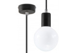 Lampa подвесной Sollux Ligthing Edison, 8cm, E27 1x60W, белая