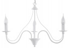 Żyrandol Sollux Ligthing Minerwa 3, 60cm, E14 3x40W, белый
