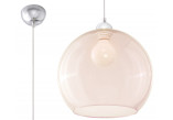 Lampa подвесной Sollux Ligthing Ball, 30cm, E27 1x60W, transparentna