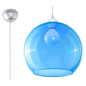 Lampa подвесной Sollux Ligthing Ball, 30cm, E27 1x60W, grafit