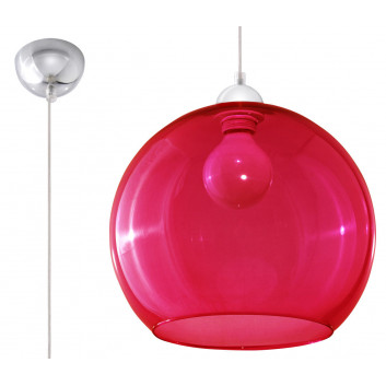 Lampa подвесной Sollux Ligthing Ball, 30cm, E27 1x60W, жёлтый