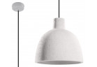 Lampa подвесной Sollux Ligthing Damaso, 28cm, beton, E27 1x60W, серый