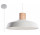 Lampa подвесной Sollux Ligthing Afra, 40cm, beton, E27 1x60W, серый