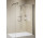 Кабина typu walk-in пристенная Novellini Kuadra H 127-130 cm, универсальная, profil чёрный, стекло прозрачное