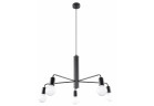 Żyrandol Sollux Ligthing Duomo 5, 64cm, E27 5x60W, чёрный