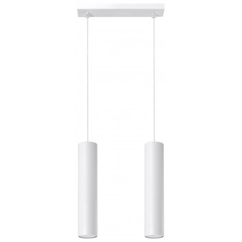 Lampa подвесной Sollux Ligthing Lagos 1, 8cm, GU10 1x40W, белый