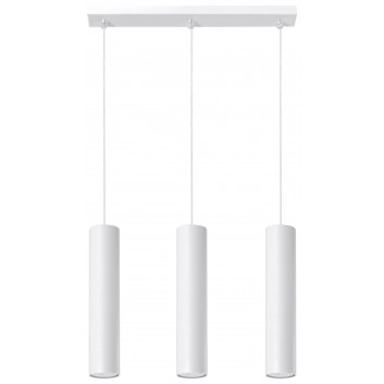 Lampa подвесной Sollux Ligthing Lagos 2, 30cm, GU10 2x40W, белый