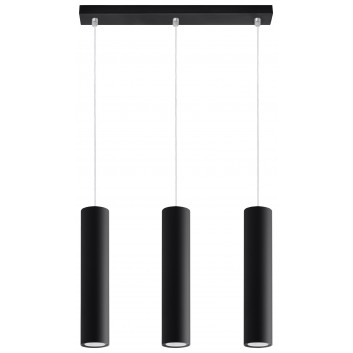 Lampa подвесной Sollux Ligthing Lagos 3, 45cm, GU10 3x40W, белый