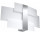 Бра Sollux Ligthing Celia, 42cm, E27, 2x60W, хром/белый