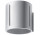 Бра Sollux Ligthing Inez, 10cm, круглый, GU10 1x40W, серый