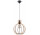 Lampa подвесной Sollux Ligthing Arancia, 30cm, E27 1x60W, дерево naturalne