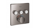 Смеситель термостатическая Grohe Grohtherm SmartControl, 3-приёмники wody, hard garphite