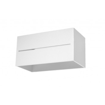 Бра Sollux Lighting Quad Maxi, 20x12cm, 2xG9 40W, белый