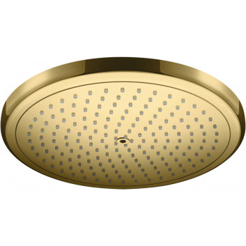 Душевая лейка Hansgrohe Croma 280 1jet, круглая, чёрный мат.
