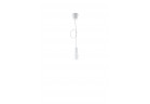 Lampa подвесной Sollux Ligthing Diego 1, 9cm, 1xE27 60W, белый