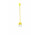 Lampa подвесной Sollux Ligthing Diego 3, 16cm, 3xE27 60W, жёлтый