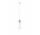 Lampa подвесной Sollux Ligthing Borgio 1, 8cm, GU10 1x40W, белый/beton