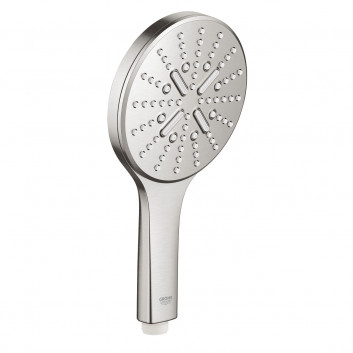 Ручной душ Grohe Rainshower Smartactive 130, 3-х позиционная, polished nickel