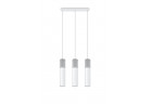 Lampa подвесной Sollux Ligthing Borgio 3, 6x40cm, GU10 3x40W, белый/beton
