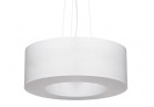 Żyrandol Sollux Ligthing Saturno 50, круглый, 50x50cm, E27 5x60W, белый