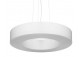 Żyrandol Sollux Ligthing Saturno 50, круглый, 50x50cm, E27 5x60W, белый