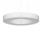 Żyrandol Sollux Ligthing Saturno 70, круглый, 70x70cm, E27 6x60W, белый