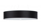 Żyrandol Sollux Ligthing Skala 60, круглый, 60x60cm, E27 5x60W, чёрный/белый