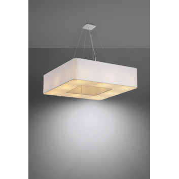 Żyrandol Sollux Ligthing Urano 60, квадратный, 60x60cm, E27 8x60W, белый