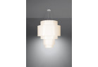 Żyrandol Sollux Ligthing Reflexion 80, круглый, 80x80cm, E27 7x60W, белый