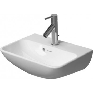 Раковина Duravit Darling New 550x480 mm, на одно отверстие- sanitbuy.pl