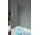 Шторки на ванну Iris Comby 2 80x150 cm, вариант левосторонний, profil хром, стекло бесцветное mocowany do ściany (2 elementy) + Fixe 75
