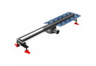 Линейный канал, pełny набор, Wiper New Elite Slim, 1100mm, рисунок Ponente, панель / оформление poler