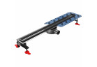 Линейный канал, pełny набор, Wiper New Elite Slim Pure, 1200mm, do wypełnienia płytkami, панель / оформление szlif